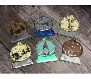 Stickdatei ITH - Schneekugel Vol. 1